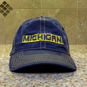 Vintage Michigan Wolverines New Era Strapback